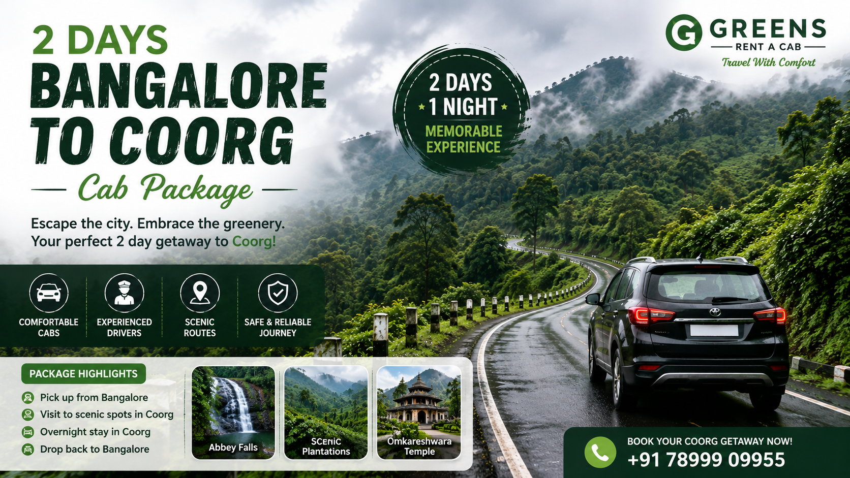 Bangalore to Mysore Taxi Booking