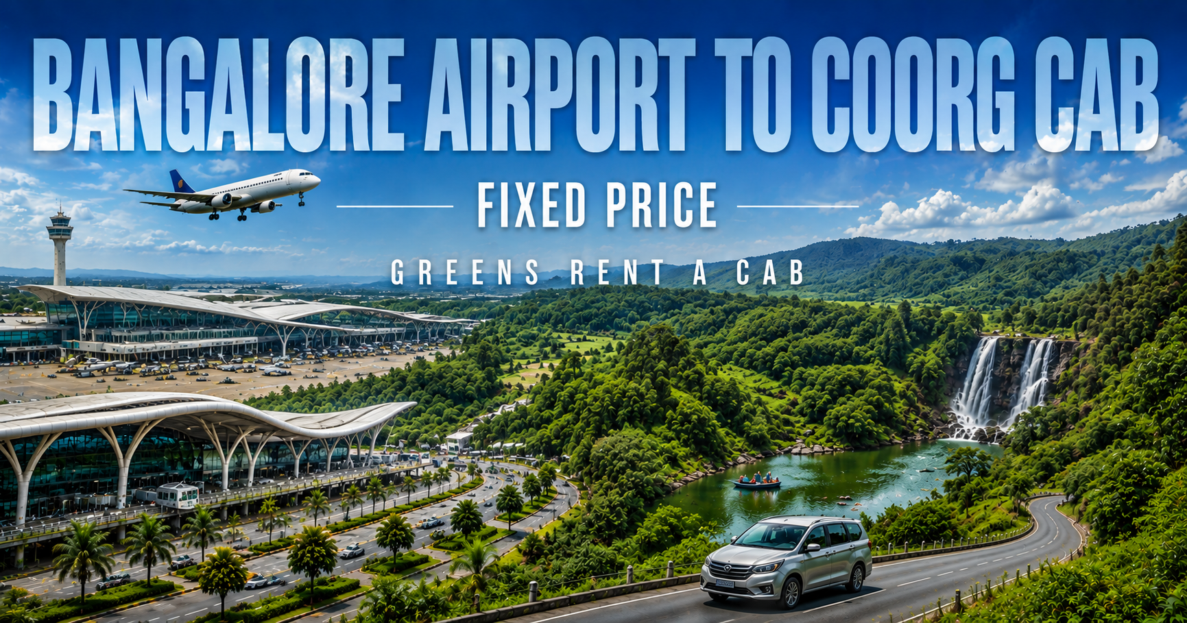 Bangalore Airport to Coorg Taxi Fare